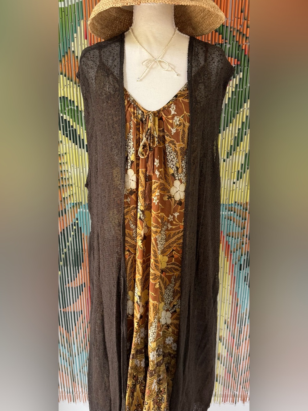 Boho Maxi Kimono
